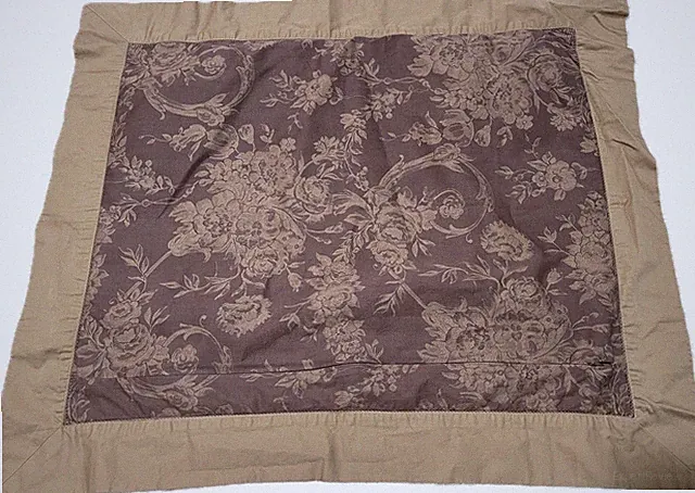 100% COTTON 3 PC SET DUVET COVER 2 PILLOWCASES MULTI BROWN FLORAL FULL DOUBLE