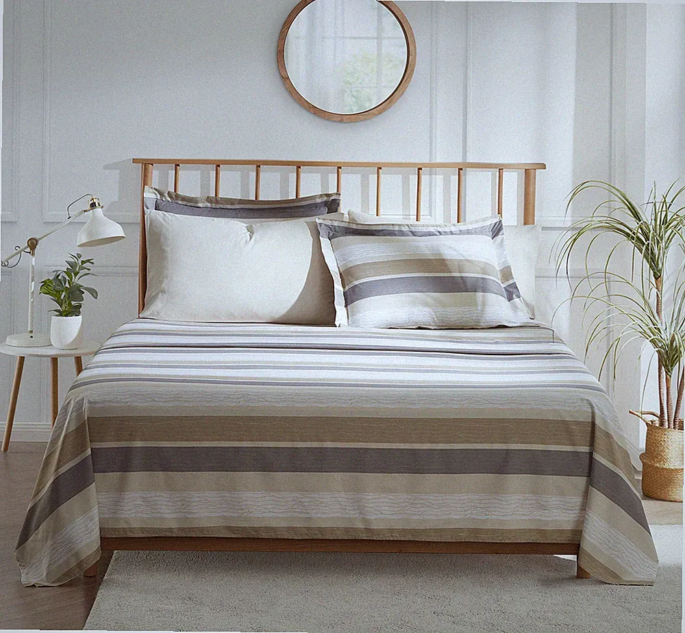 6 Piece Bed Sheets Set by Nymbus Luxury 1800 Series Deep Pocket Printed Sheets