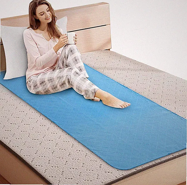Hospital Bed Pads 34'' X 76'', Non-Slip Washable Pee Pads and Mattress Protector