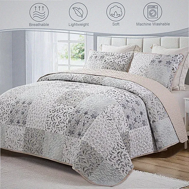 Lightweight Patchwork Quilt Bedding