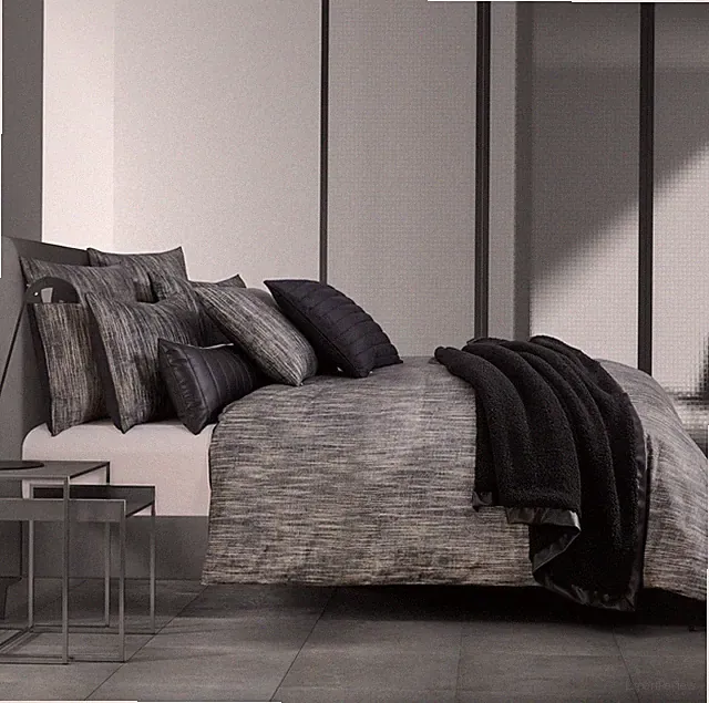 NEW Oscar Oliver King Size Lightweight Coverlet & Shams Set Bronze Multi-colored