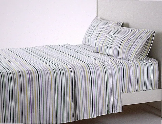 Printed Microfiber Sheet Set Deep Pocket Soft Bedding 6 Sizes 4 Designs