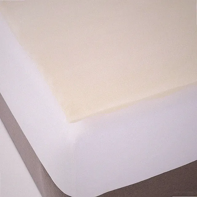 Queen 5-Zone 1.25" Foam Topper: Polyurethane, Spot Clean, Fits 24" Depth