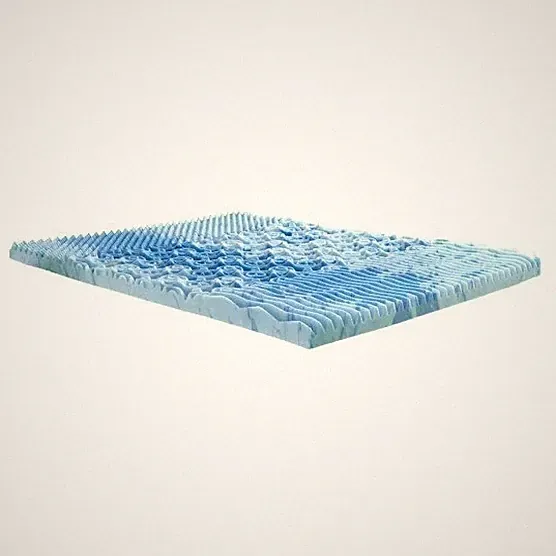 Thomasville 3” Multi-Zone Cooling Gel Foam Gellux Mattress Topper Twin 37" x 73"