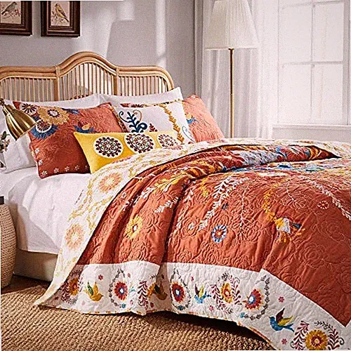 Topanga Quilt Set, 3-Piece Full/Queen, Multi Full/Queen (3 Piece)