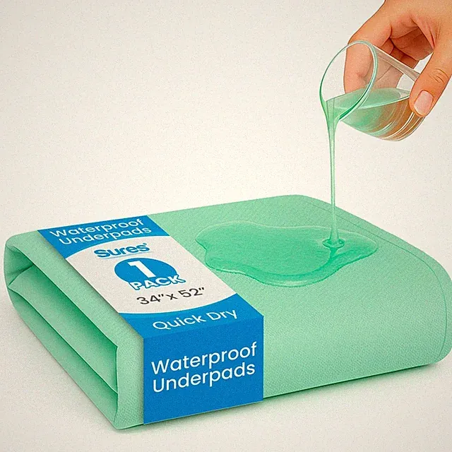 Washable, Waterproof Bed Pad Mattress Protector for Incontinence 34 x 52 - 1...