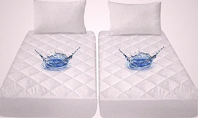 Waterproof Mattress Protector Absorbent Quilted Mattress Pad Cover Multi-Size