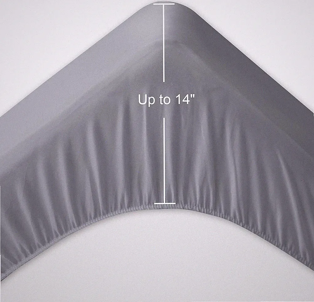 Waterproof Quilted Mattress Pad Protector Absorbent Topper Cover Multi-Size
